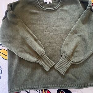 Olive Green Sweater for women by Madewell